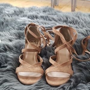 Pulp,Strappy shoes with chunky heel